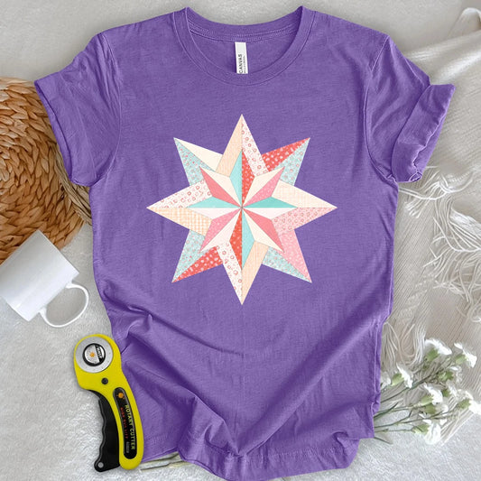 Patchwork Ninja Star T-shirt