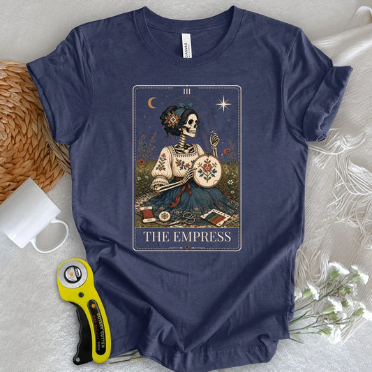 Cross Stitch Tarot Card T-shirt