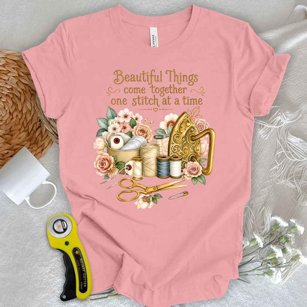 One Stitch at a Time T-shirt