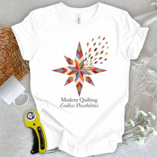 Modern Quilting, Endless Possibilities T-shirt