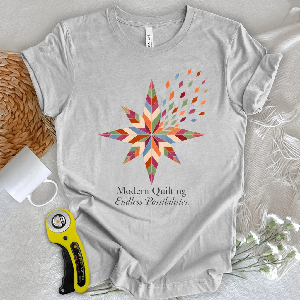 Modern Quilting, Endless Possibilities T-shirt