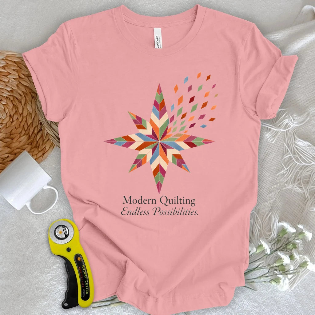 Modern Quilting, Endless Possibilities T-shirt