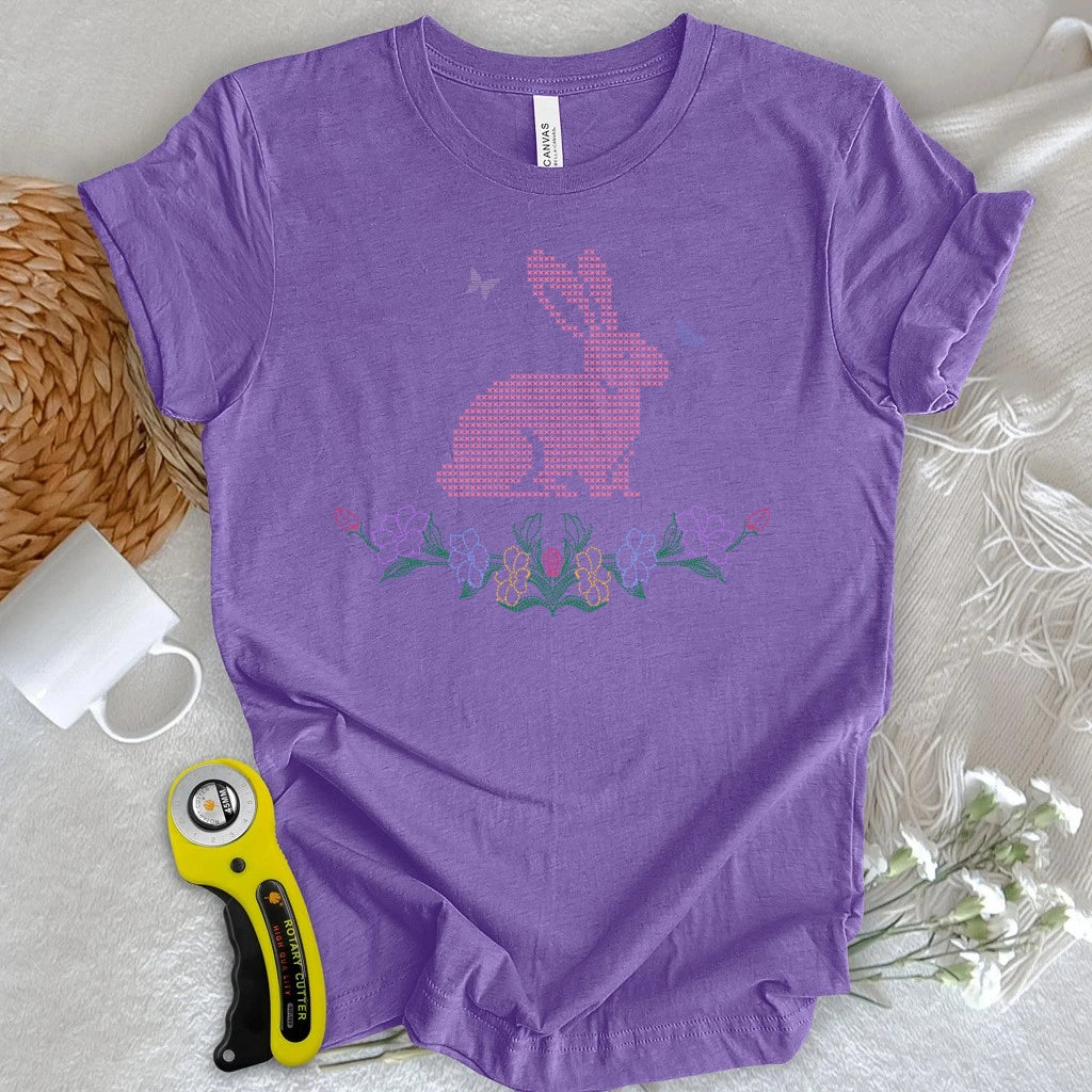 Rabbit Floral T-shirt