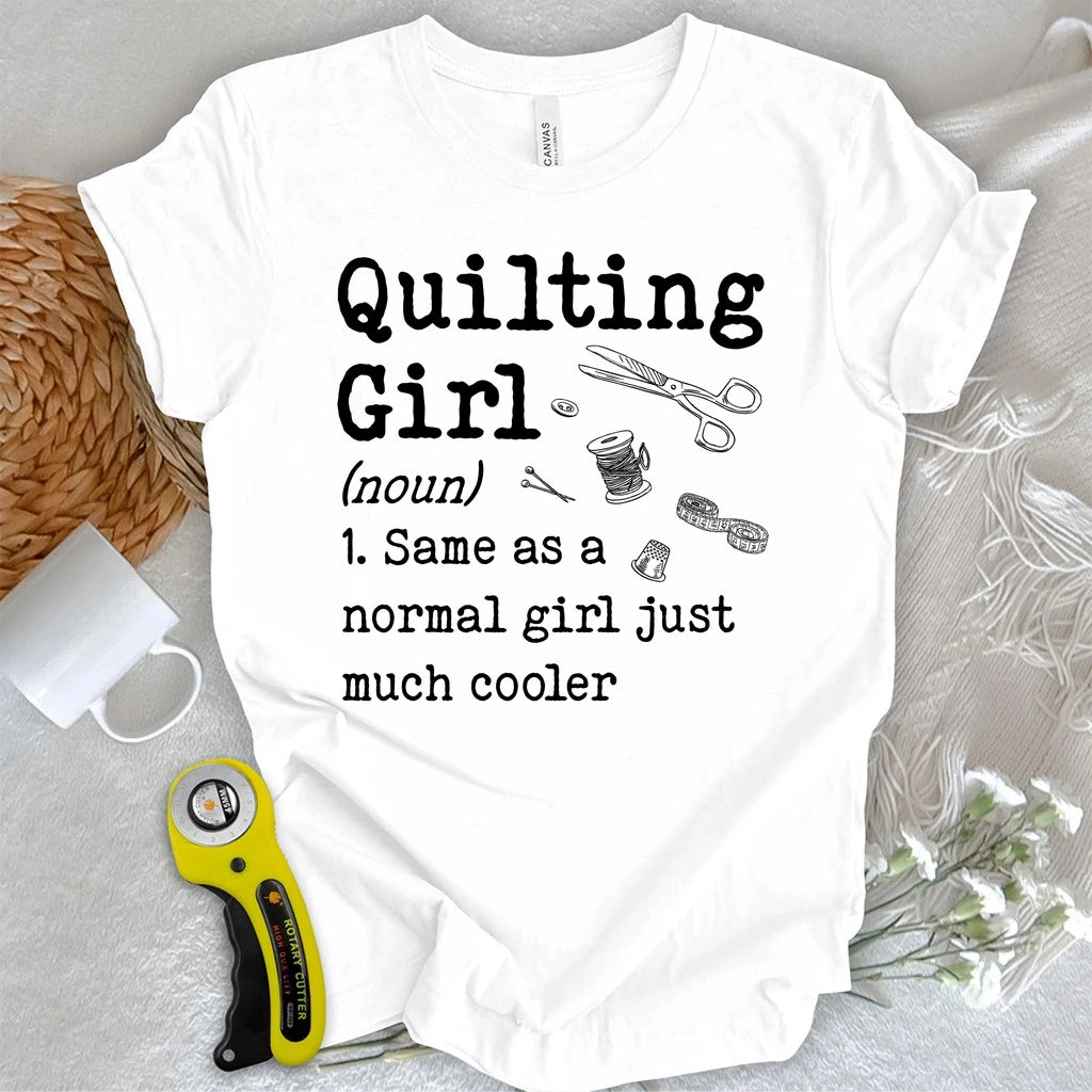 Quilting Girl T-shirt