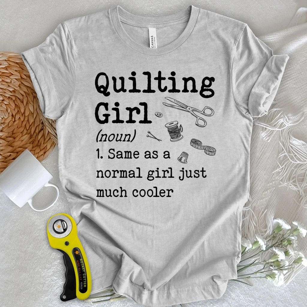 Quilting Girl T-shirt