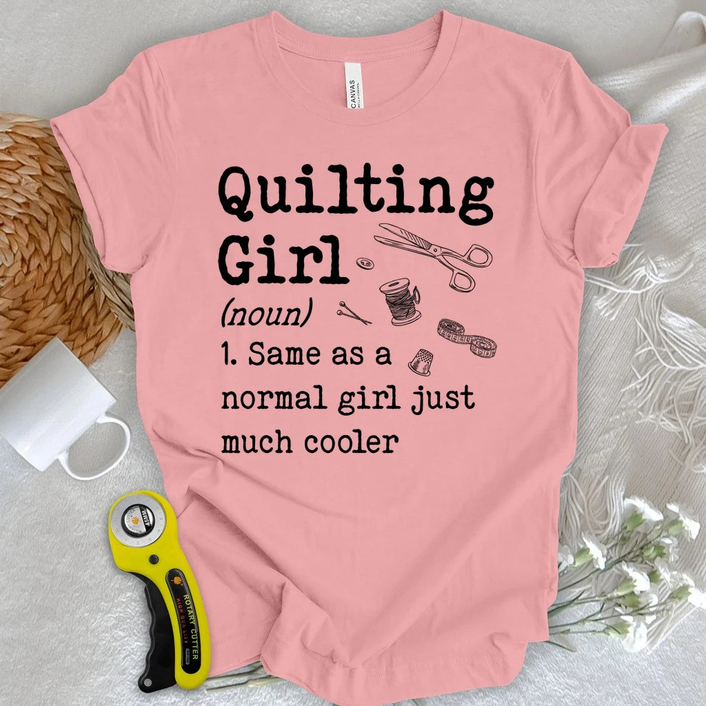 Quilting Girl T-shirt