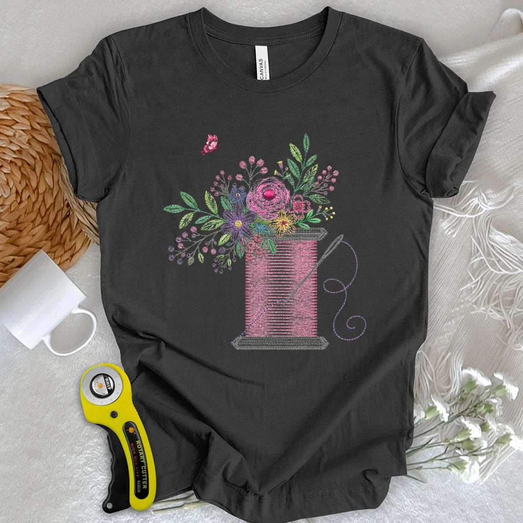 Stitched Butterfly Bloom T-shirt