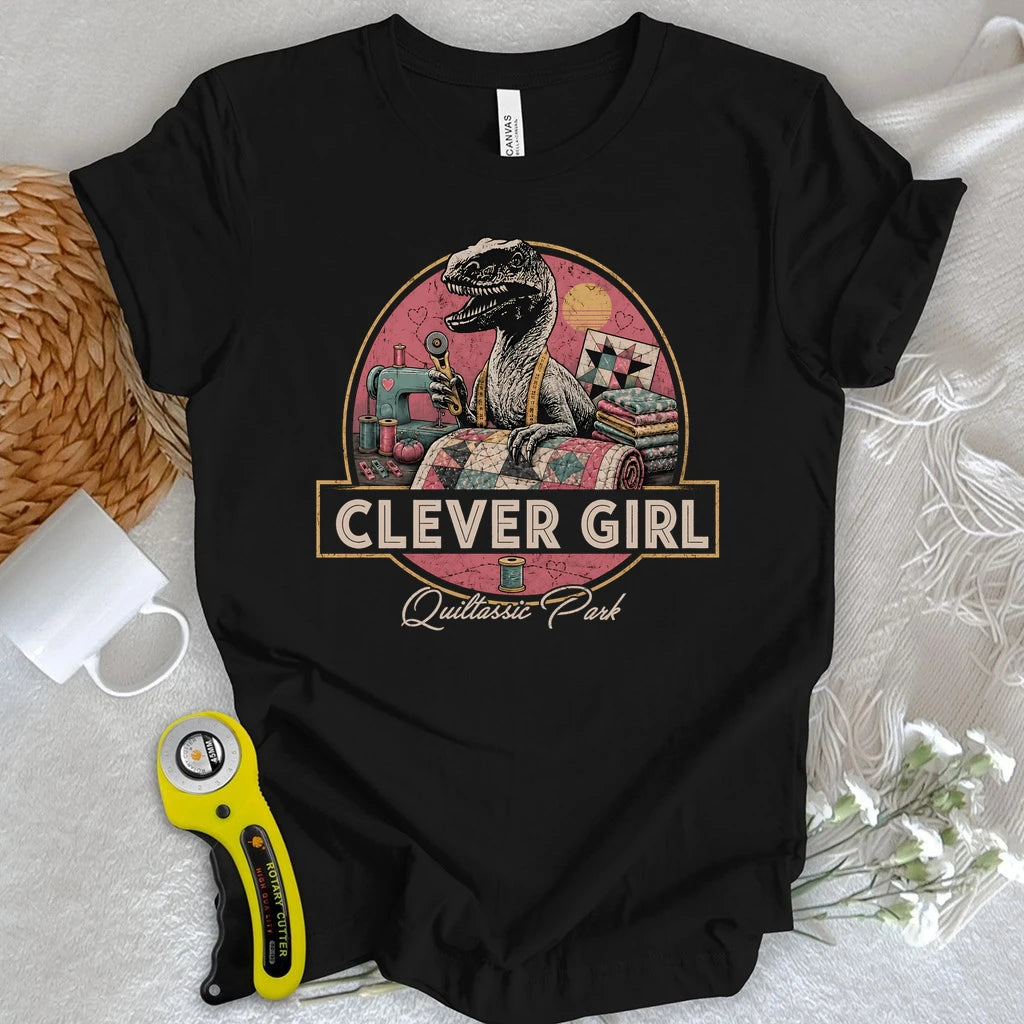 Clever Girl Quilter T-shirt