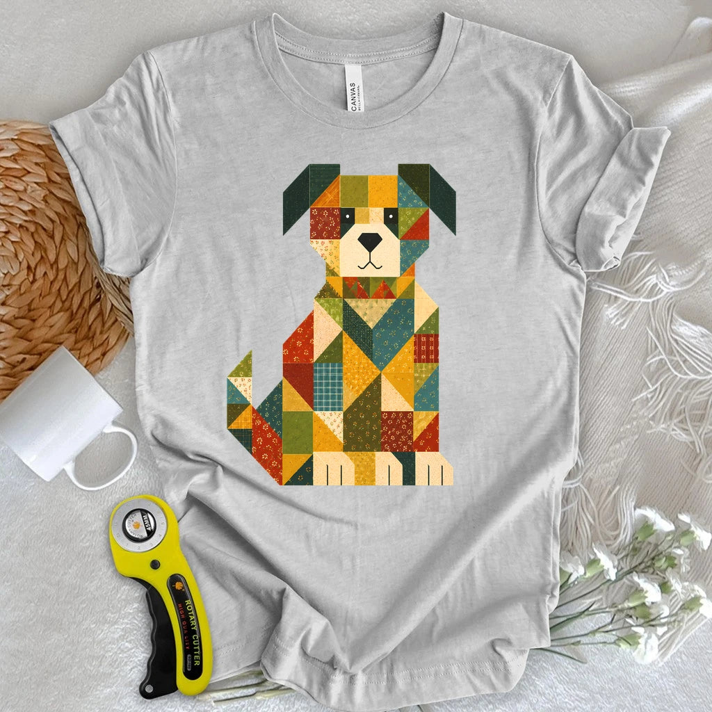 Patchwork Dog T-shirt
