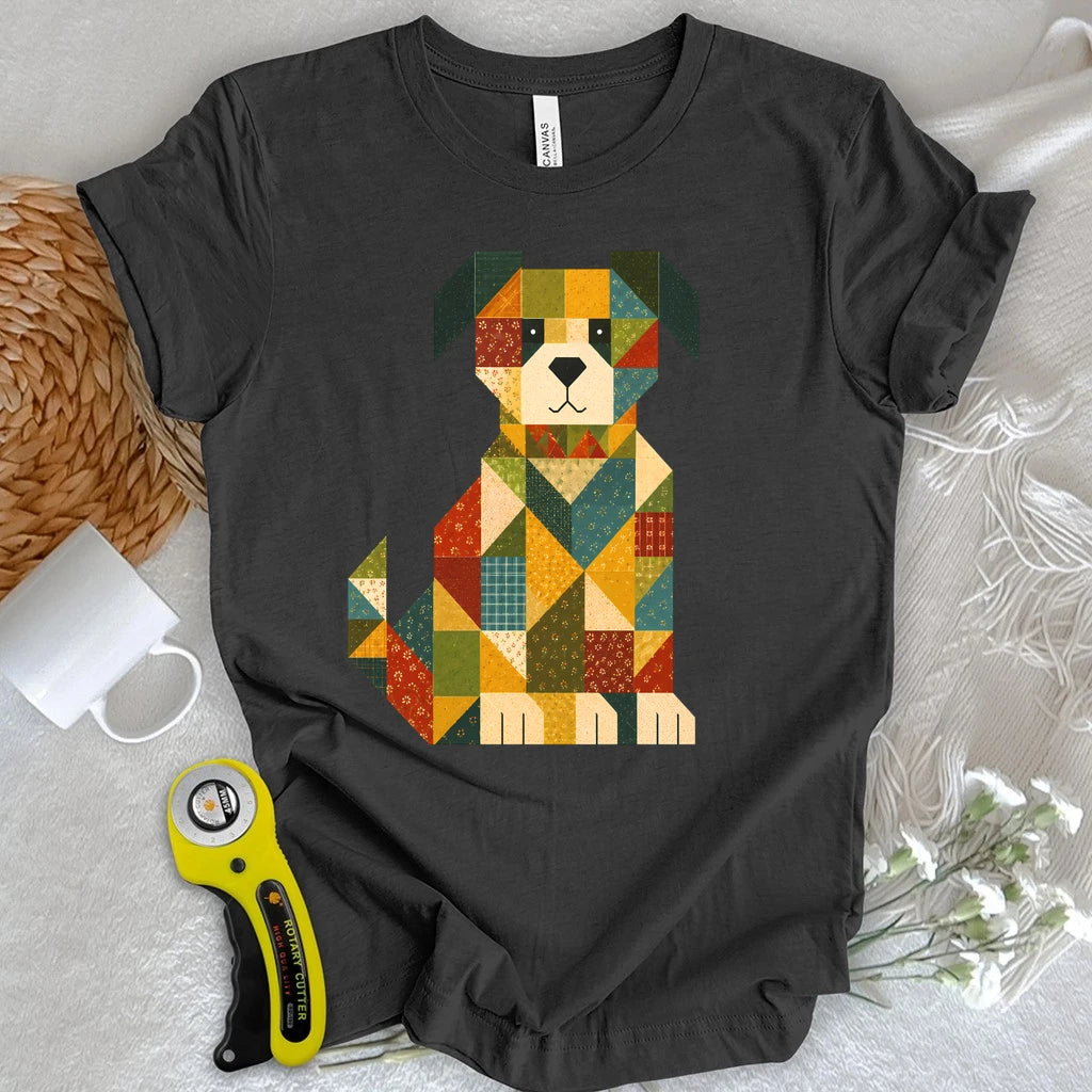 Patchwork Dog T-shirt