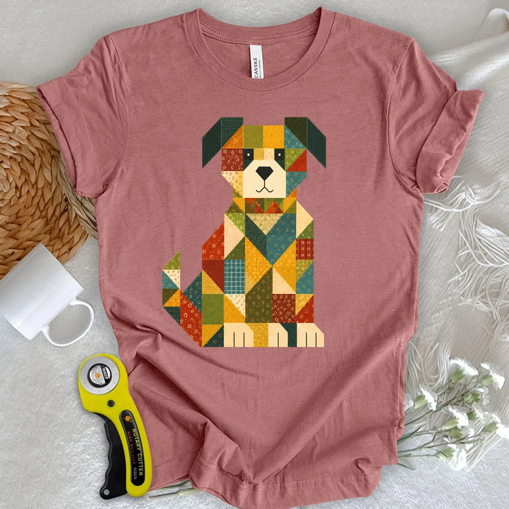 Patchwork Dog T-shirt