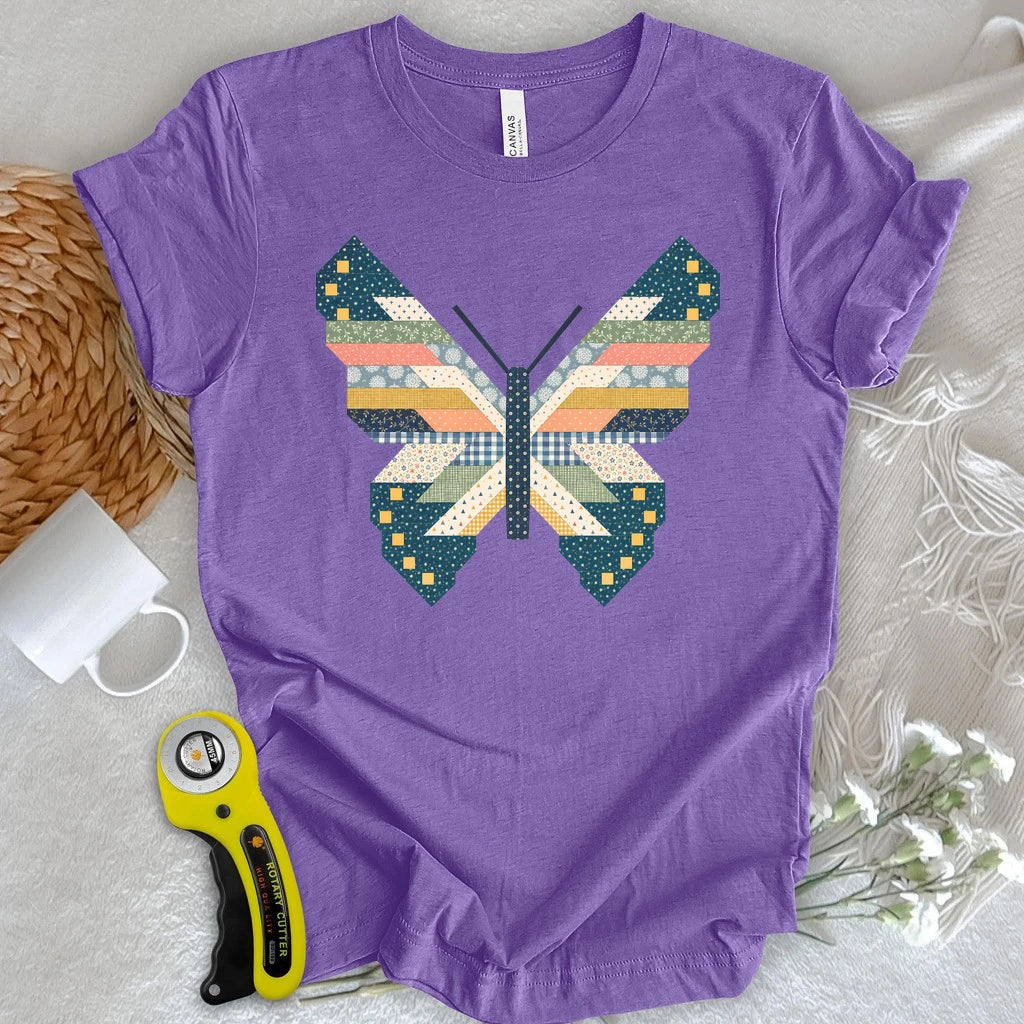 Patchwork Butterfly T-shirt
