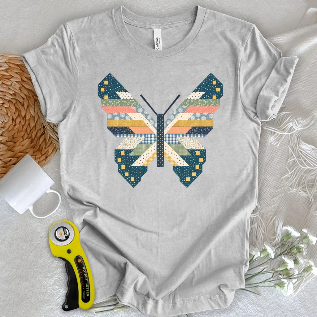 Patchwork Butterfly T-shirt