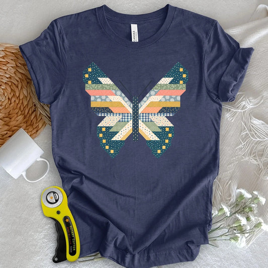Patchwork Butterfly T-shirt