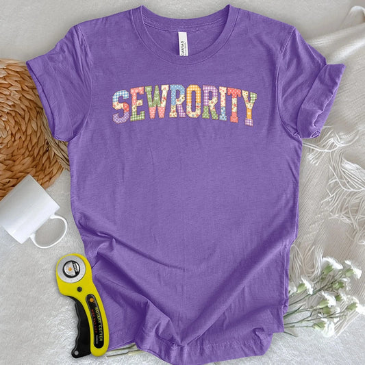 Patchwork Sewrority T-shirt