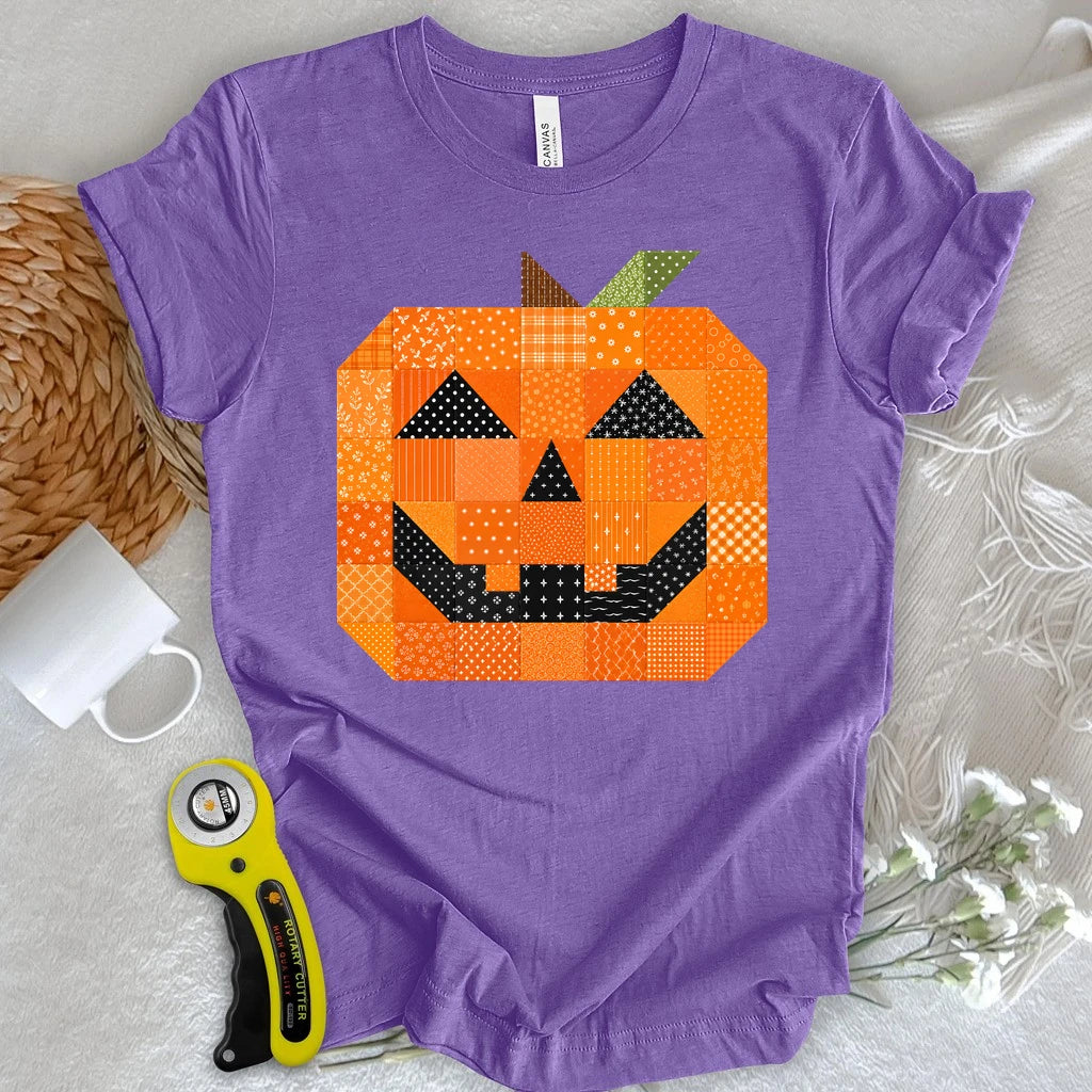 Patchwork Jack-O’-Lantern T-shirt