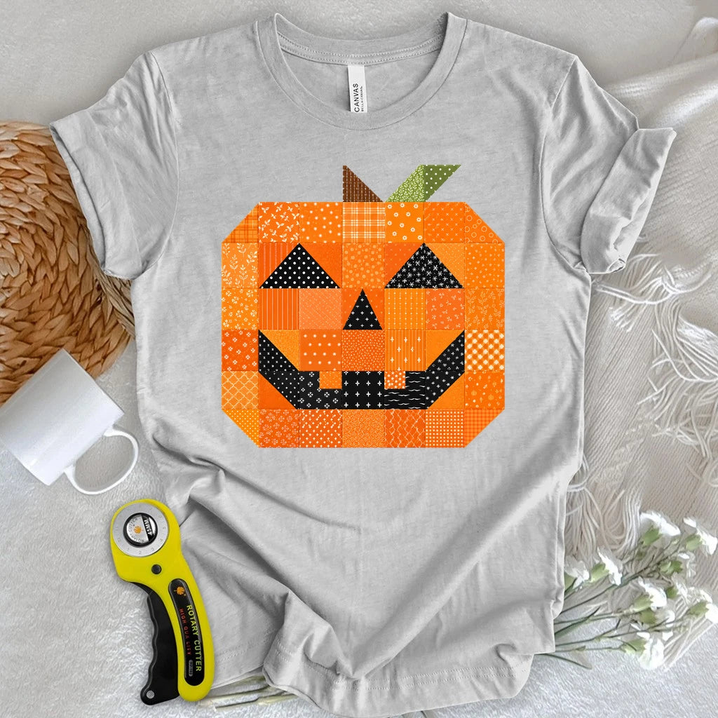 Patchwork Jack-O’-Lantern T-shirt