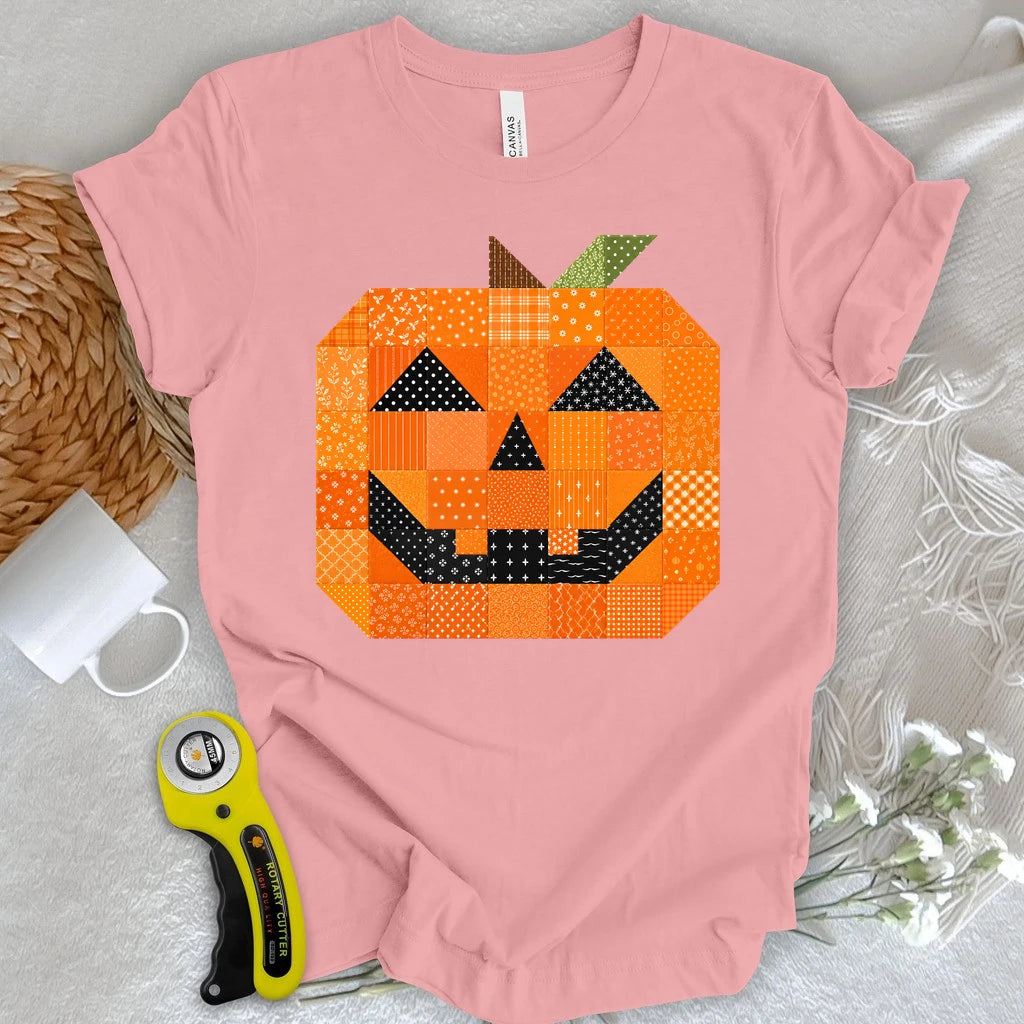 Patchwork Jack-O’-Lantern T-shirt