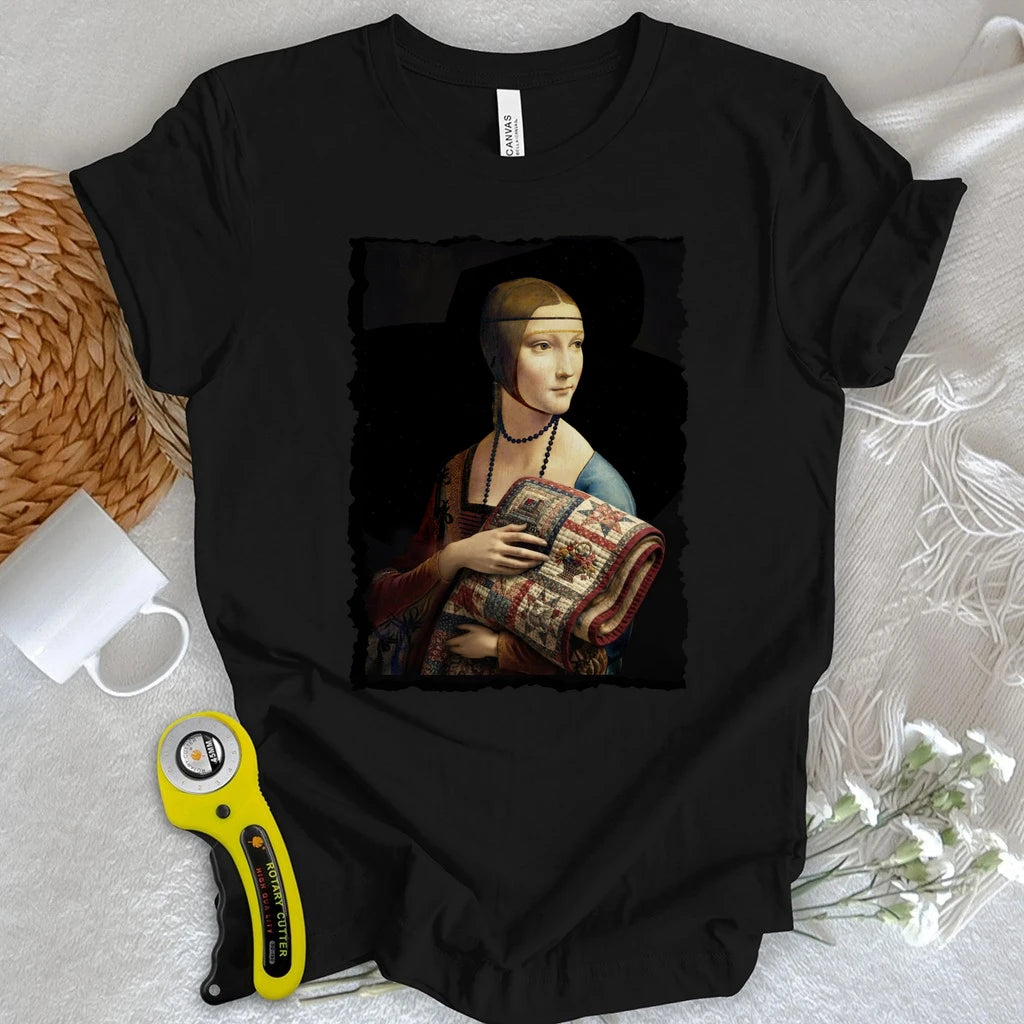 Lady With A Quilt T-shirt