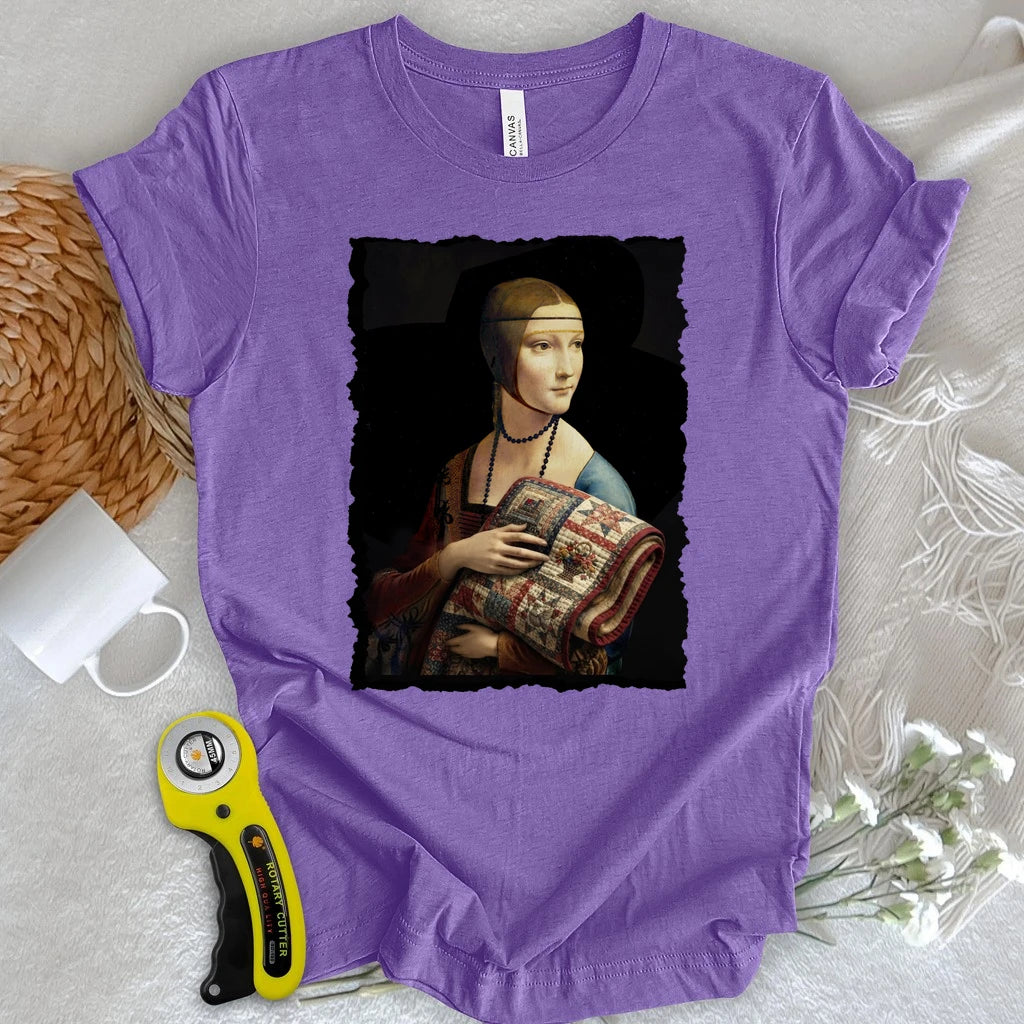 Lady With A Quilt T-shirt