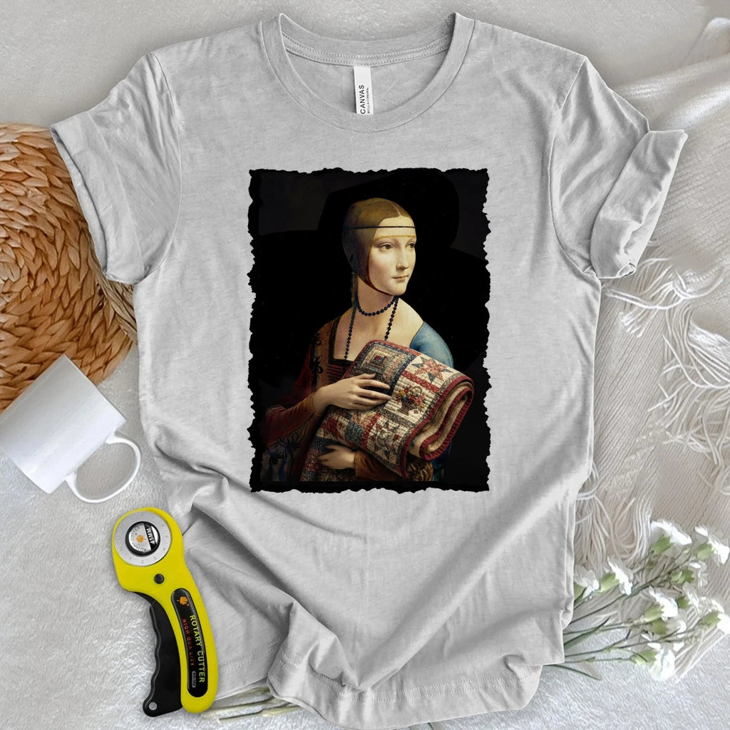 Lady With A Quilt T-shirt