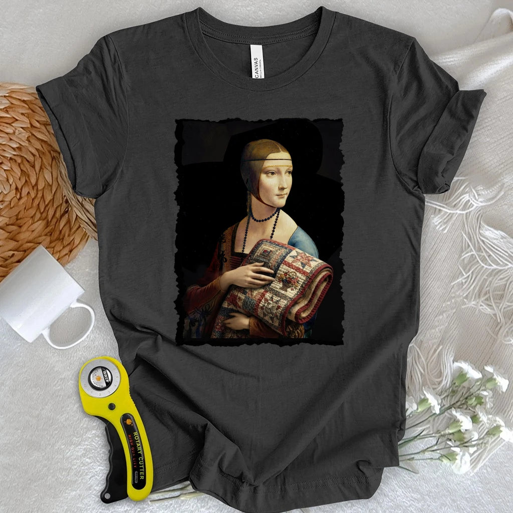 Lady With A Quilt T-shirt