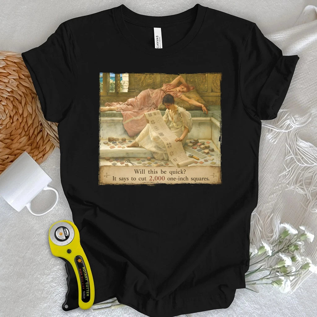 A Favorite Pattern: 2,000 One-Inch Squares T-shirt