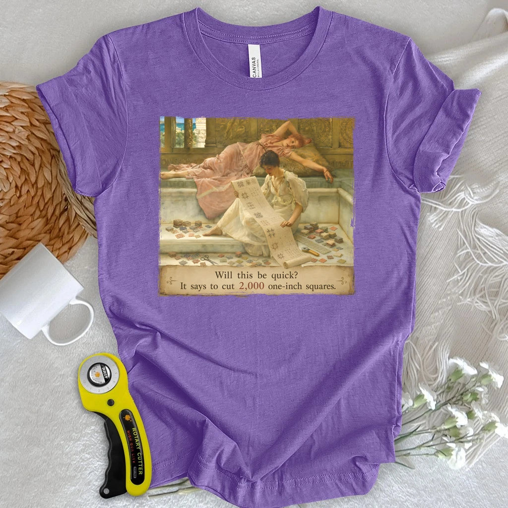 A Favorite Pattern: 2,000 One-Inch Squares T-shirt