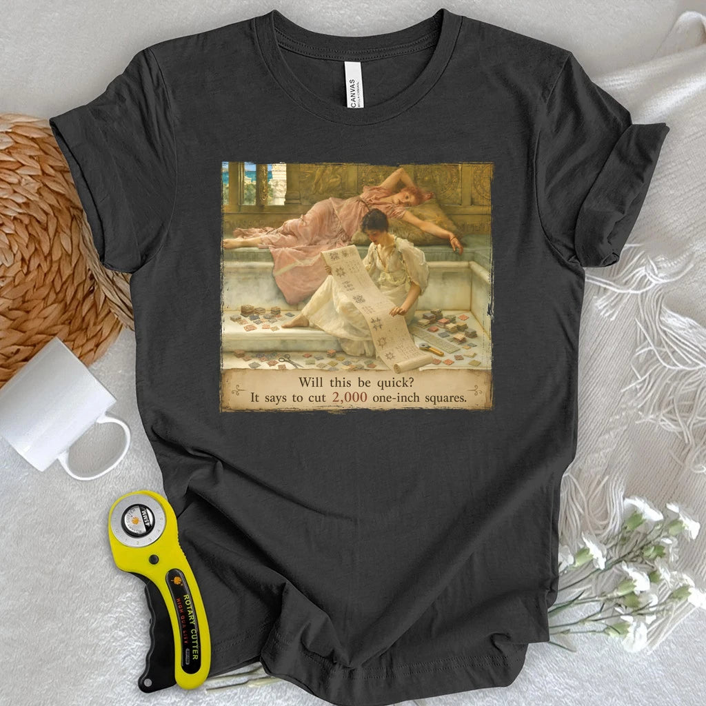 A Favorite Pattern: 2,000 One-Inch Squares T-shirt