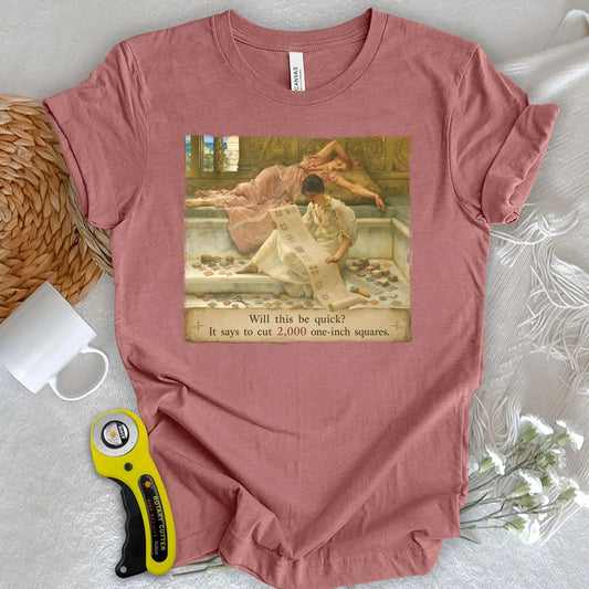 A Favorite Pattern: 2,000 One-Inch Squares T-shirt