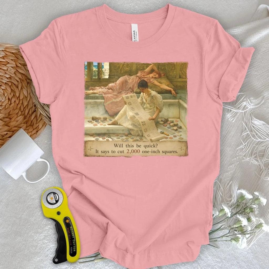 A Favorite Pattern: 2,000 One-Inch Squares T-shirt