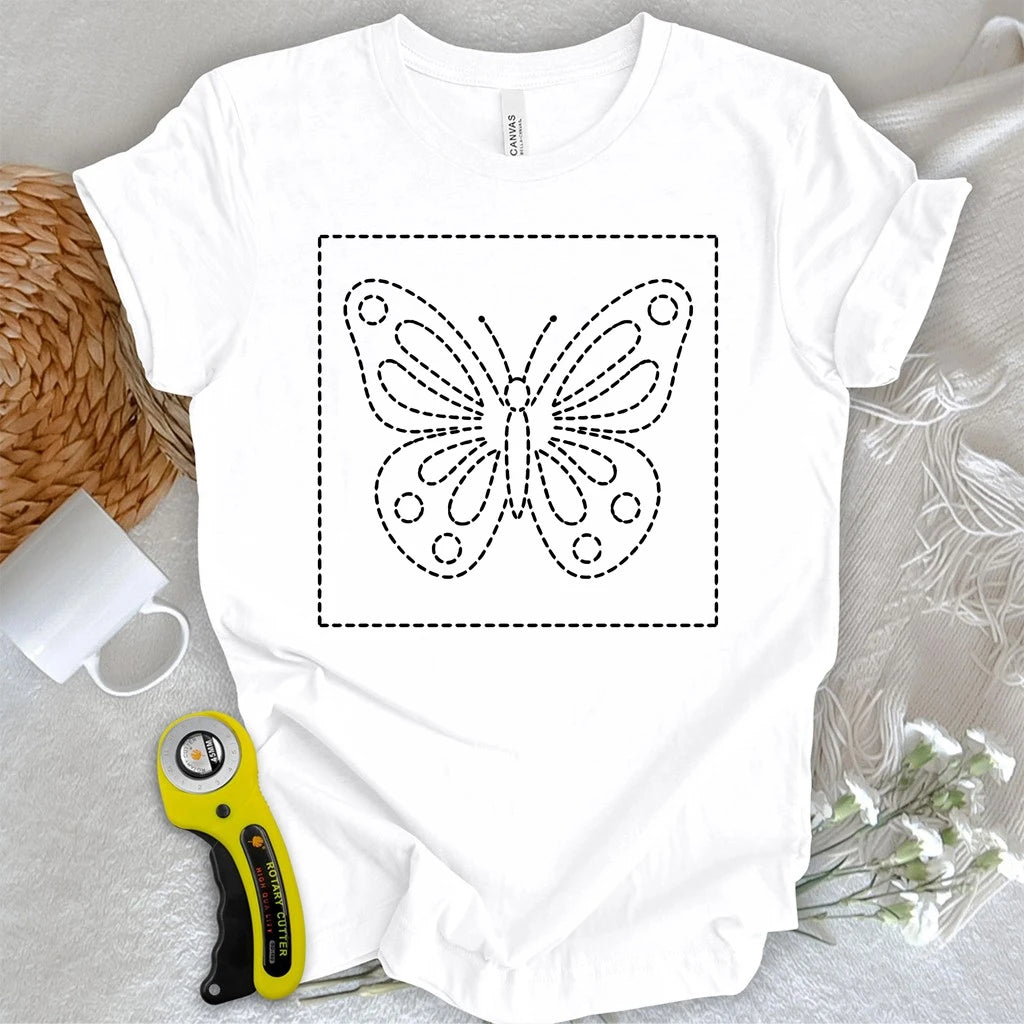 Sashiko Butterfly T-shirt