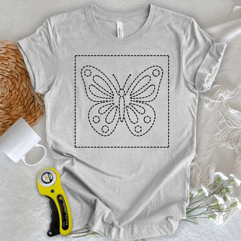 Sashiko Butterfly T-shirt