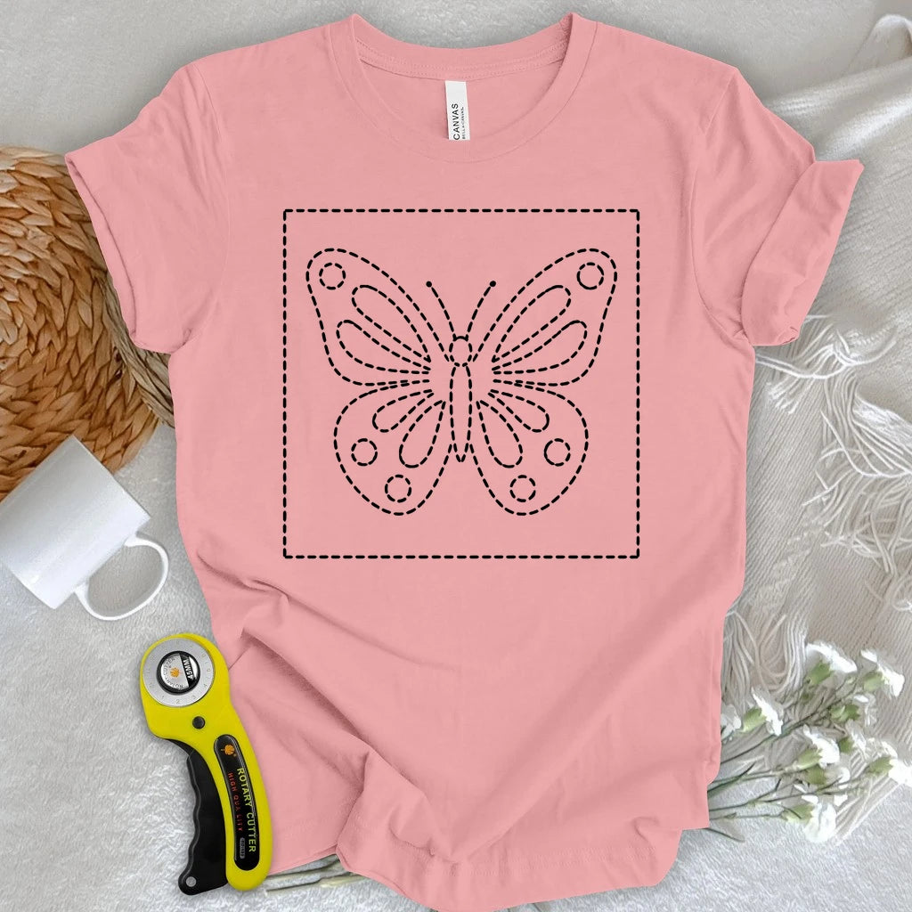 Sashiko Butterfly T-shirt