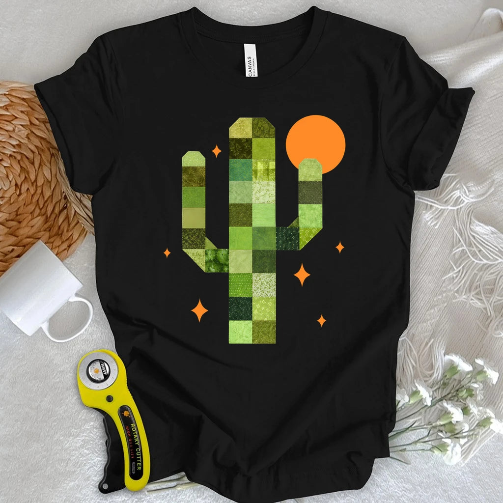 Patchwork Desert Cactus T-shirt