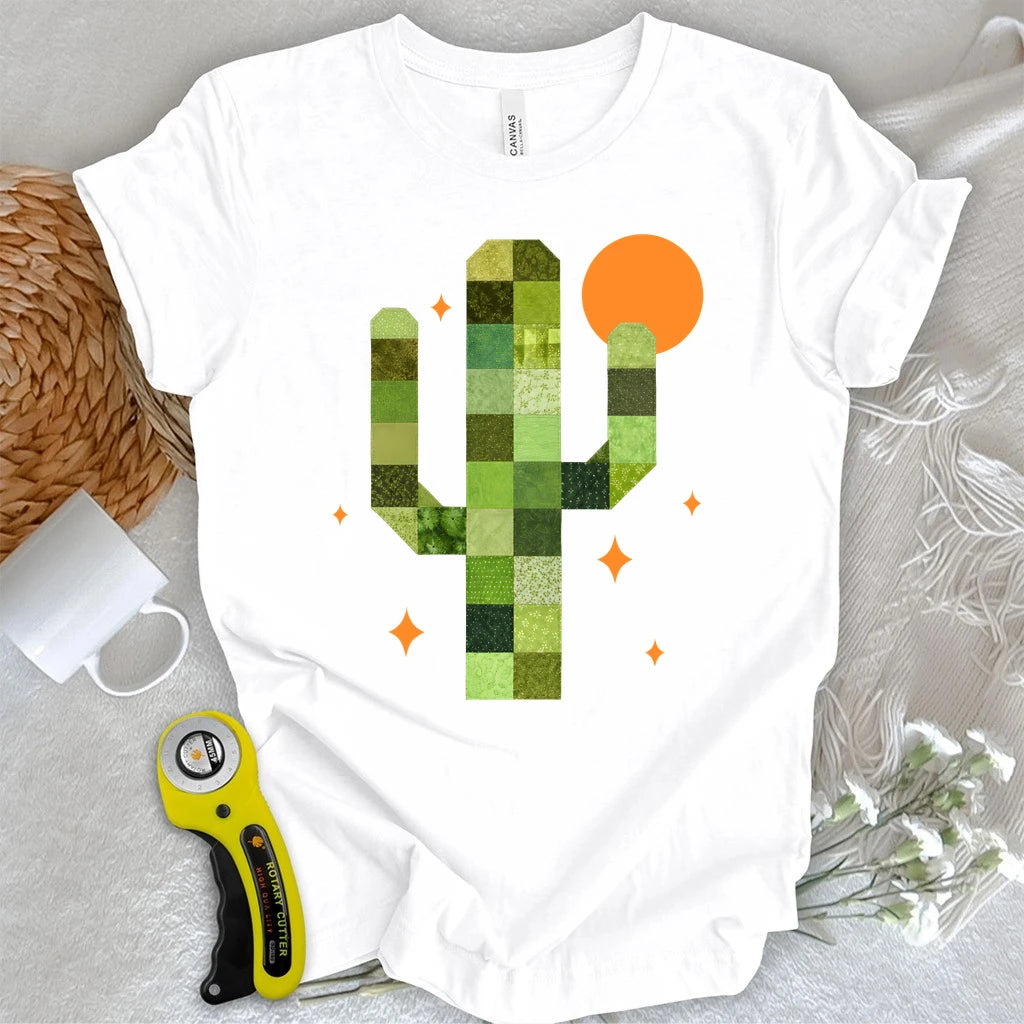 Patchwork Desert Cactus T-shirt