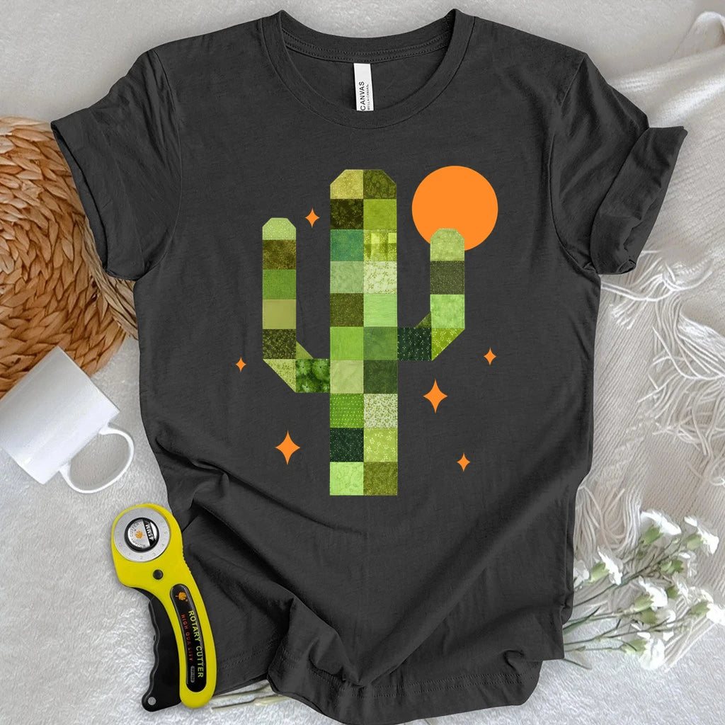 Patchwork Desert Cactus T-shirt