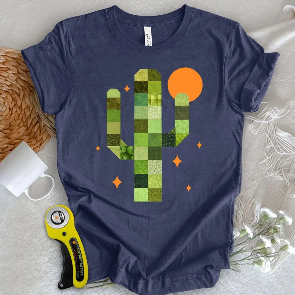 Patchwork Desert Cactus T-shirt