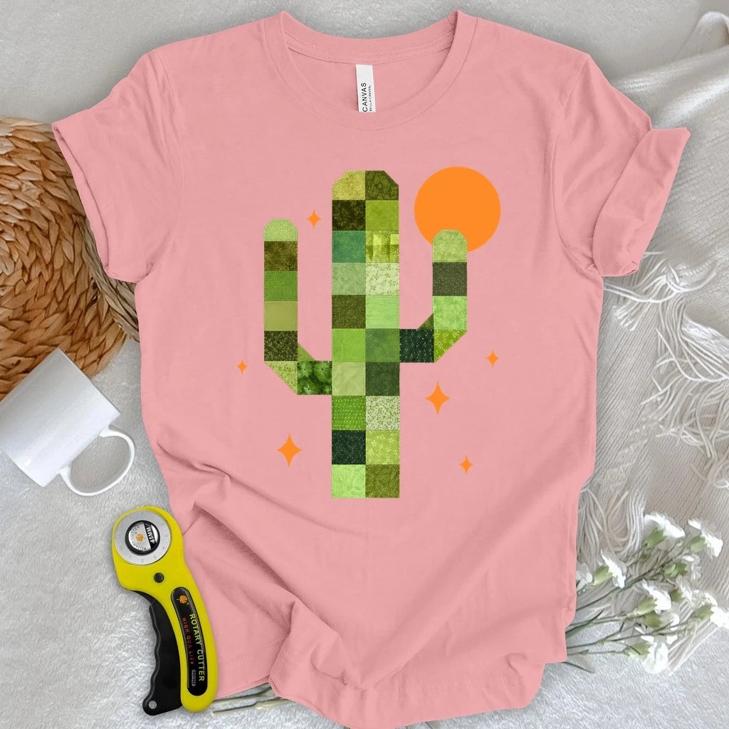 Patchwork Desert Cactus T-shirt