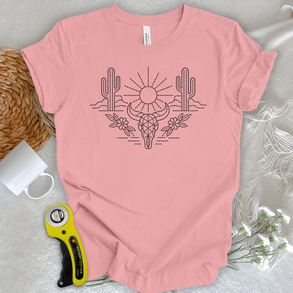 Desert Sashiko Heritage T-shirt