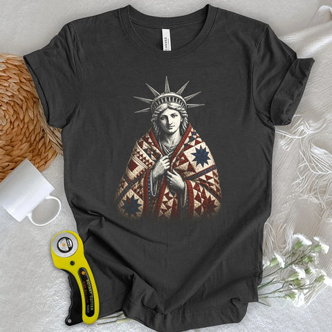 T-shirt «La libertà con la sua trapunta»