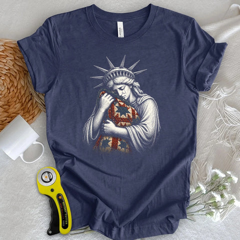 T-shirt «La libertà piange sulla sua trapunta»