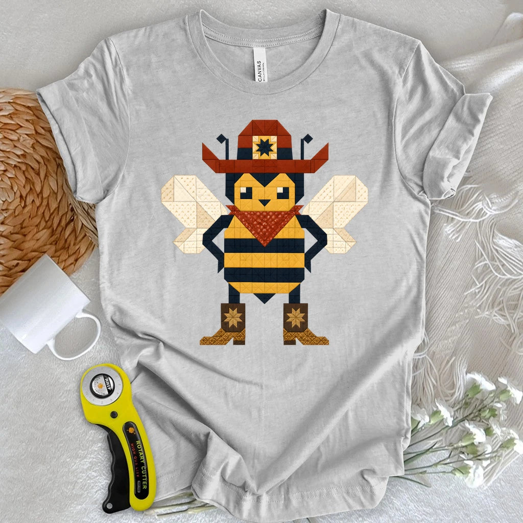 Patchwork BeeHaw T-shirt