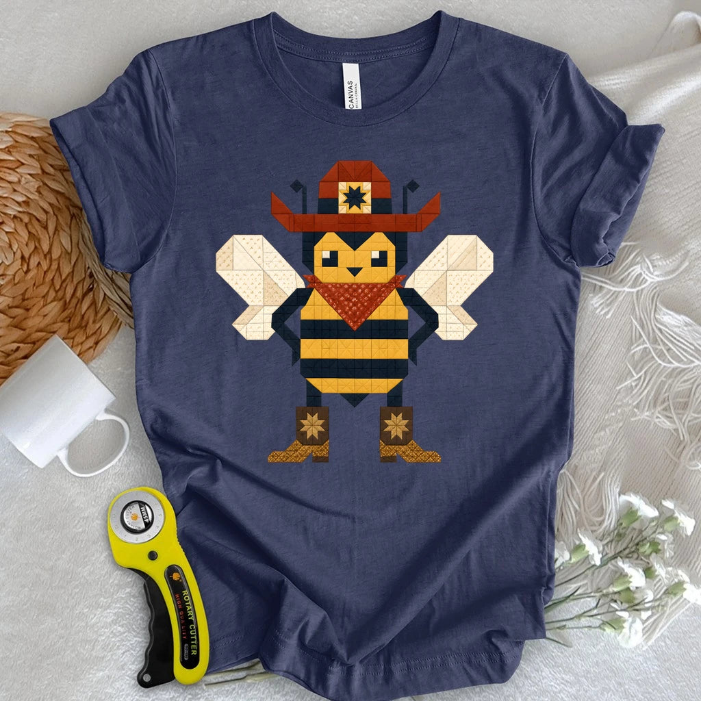 Patchwork BeeHaw T-shirt