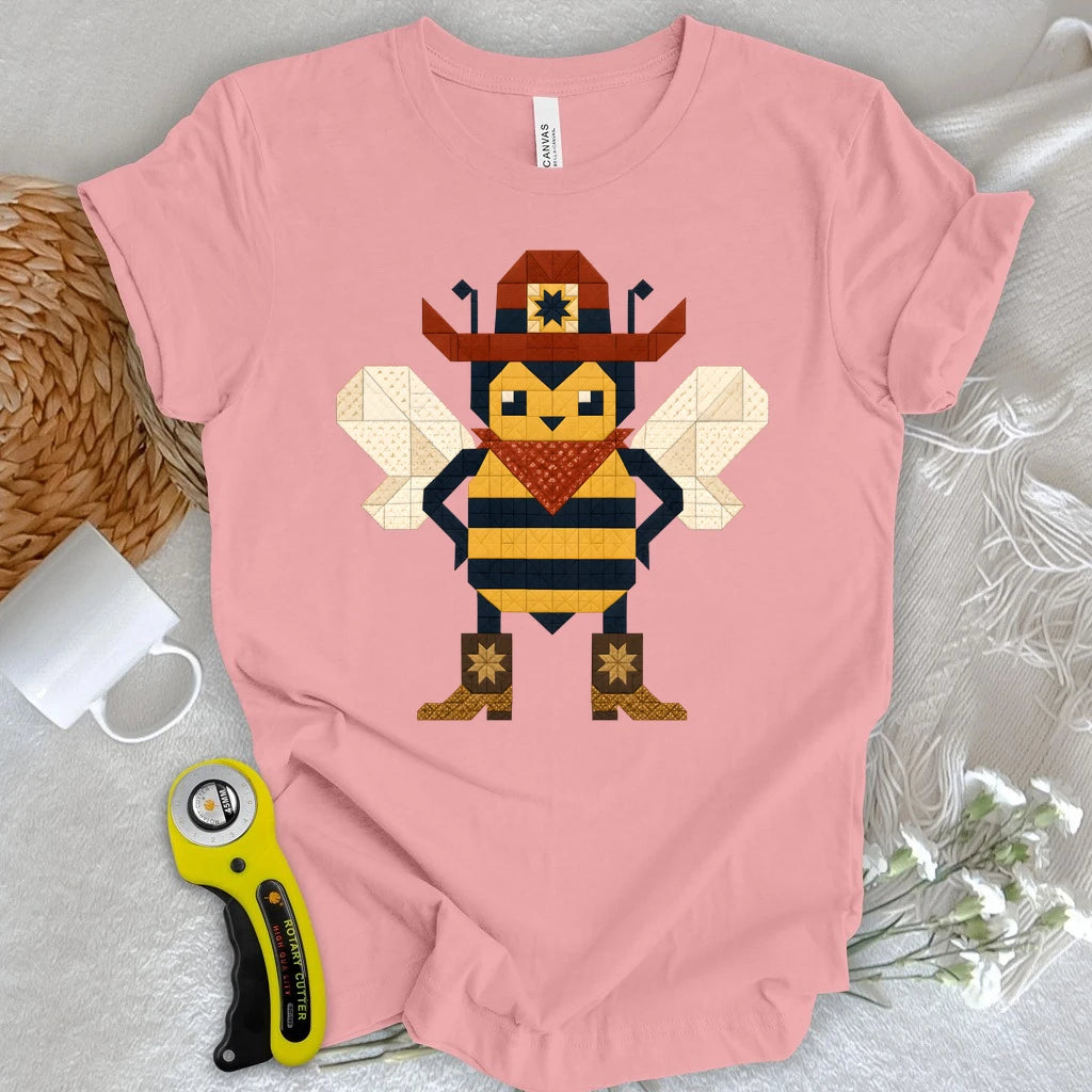 Patchwork BeeHaw T-shirt