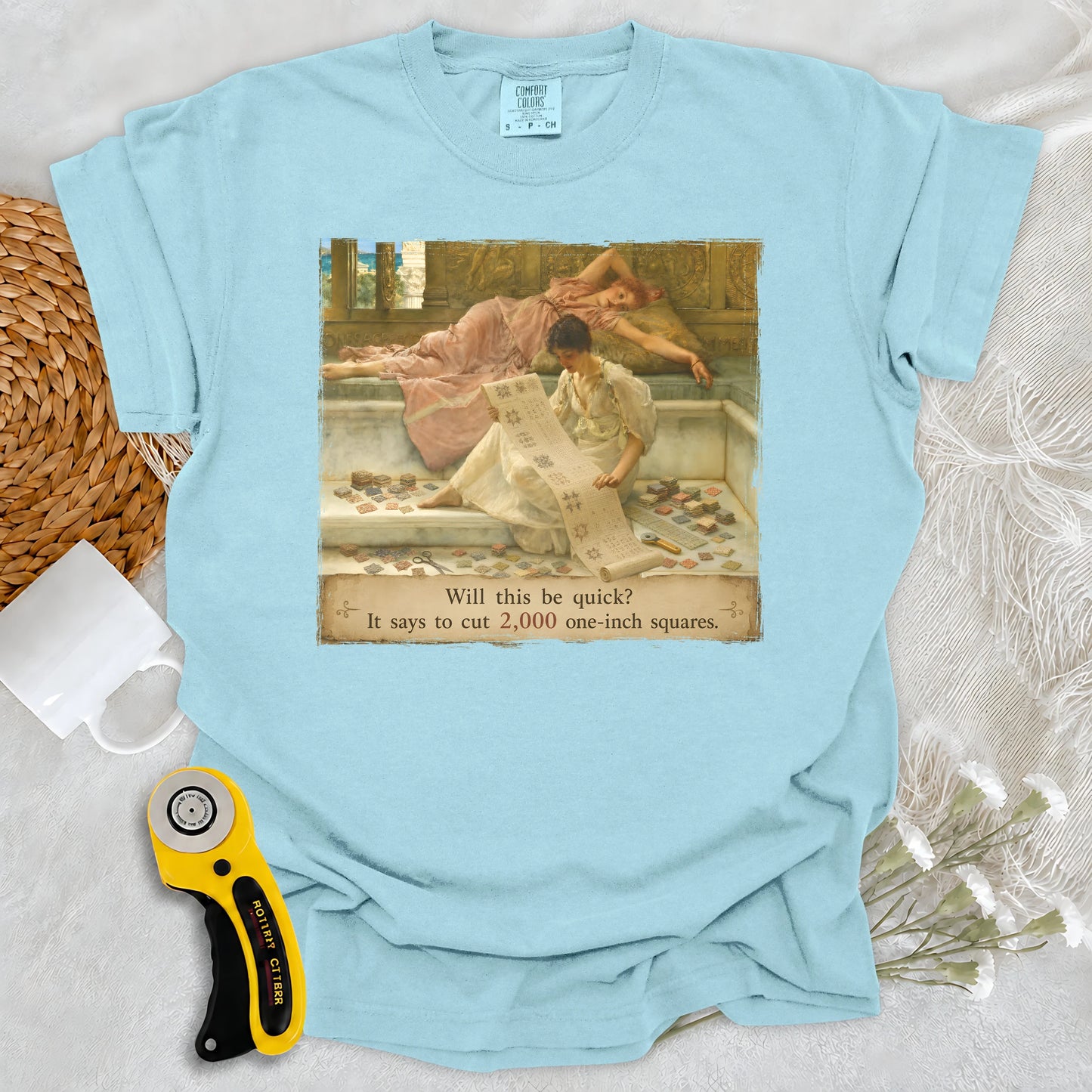 Comfort Colors A Favorite Pattern: 2,000 One-Inch Squares T-shirt