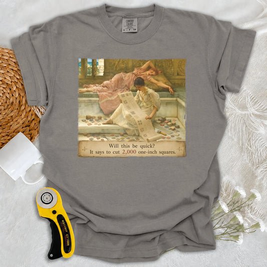 Comfort Colors A Favorite Pattern: 2,000 One-Inch Squares T-shirt