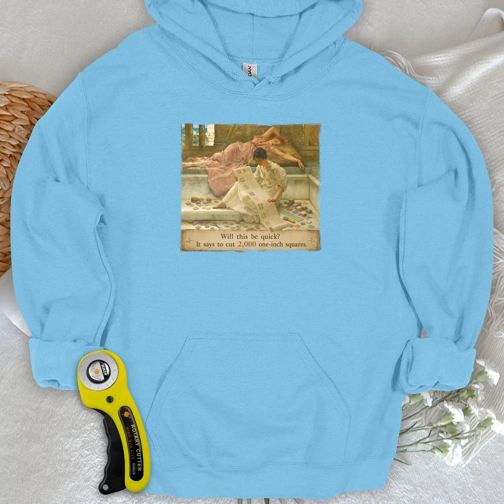 A Favorite Pattern: 2,000 One-Inch Squares Hoodie