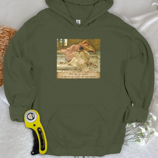 A Favorite Pattern: 2,000 One-Inch Squares Hoodie