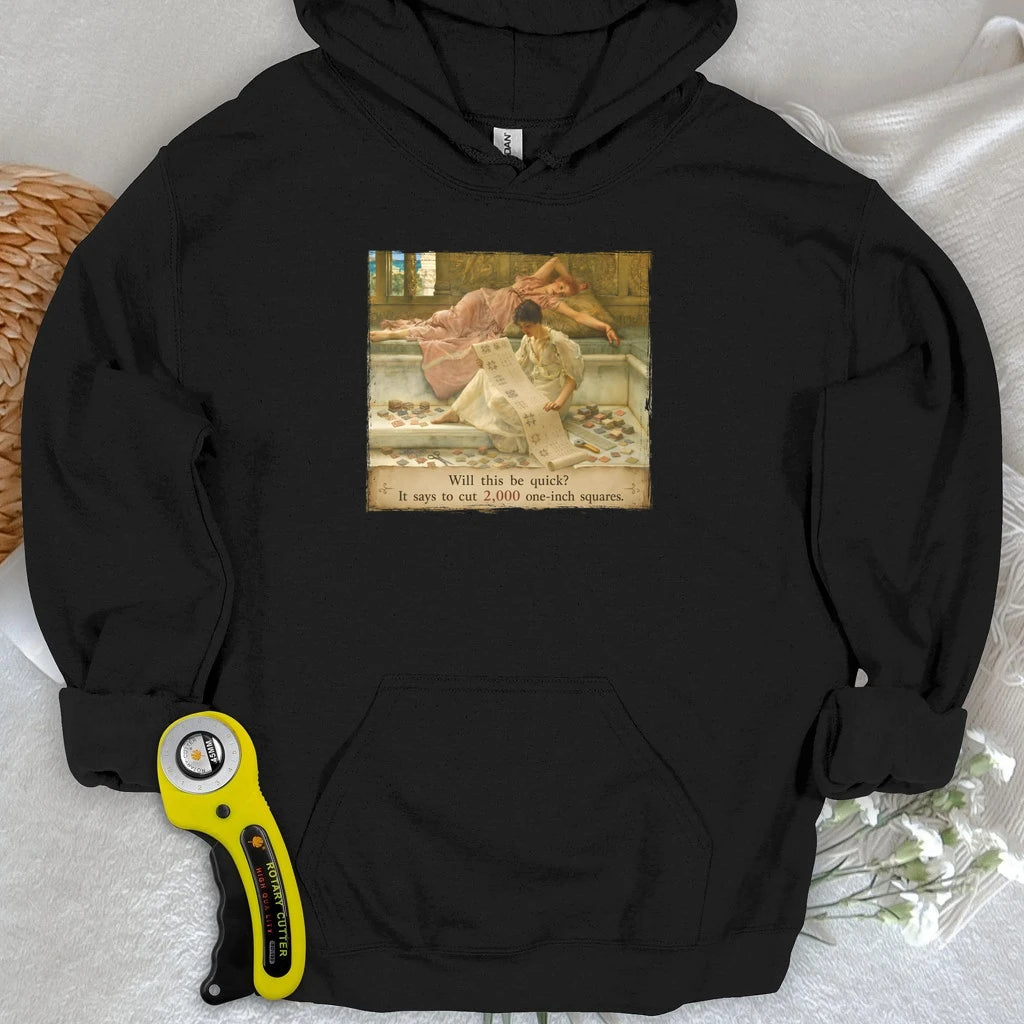A Favorite Pattern: 2,000 One-Inch Squares Hoodie
